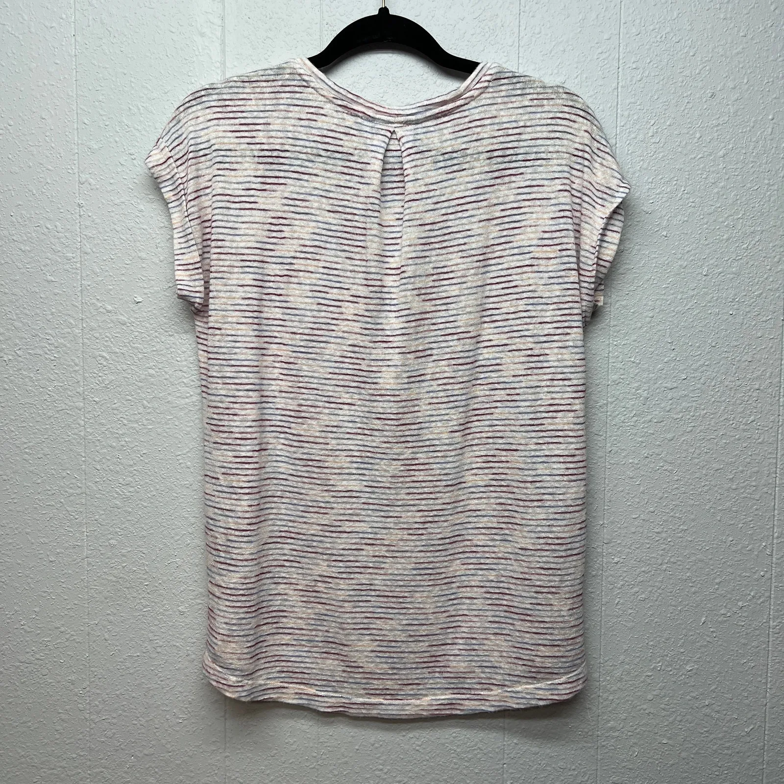 Bobeau Multicolor Lightweight Top Womens Small Everyday Wear Casual Versatile Pink - Image 5