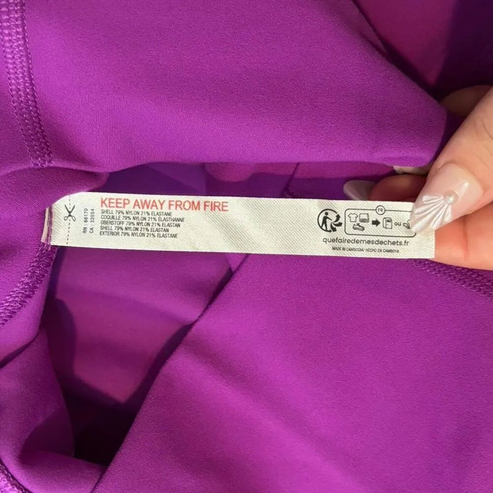 NWT Free People Movement x Hatch Never Better Maternity Leggings Purple Size S - Image 6