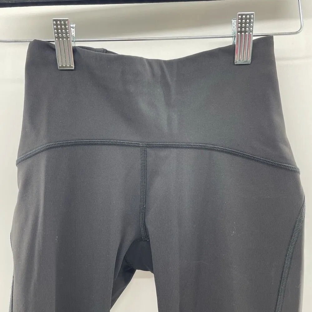 Lululemon Athletica Size 2 Train Times 7/8 Pants Leggings 25" Black Luxtreme - Image 3