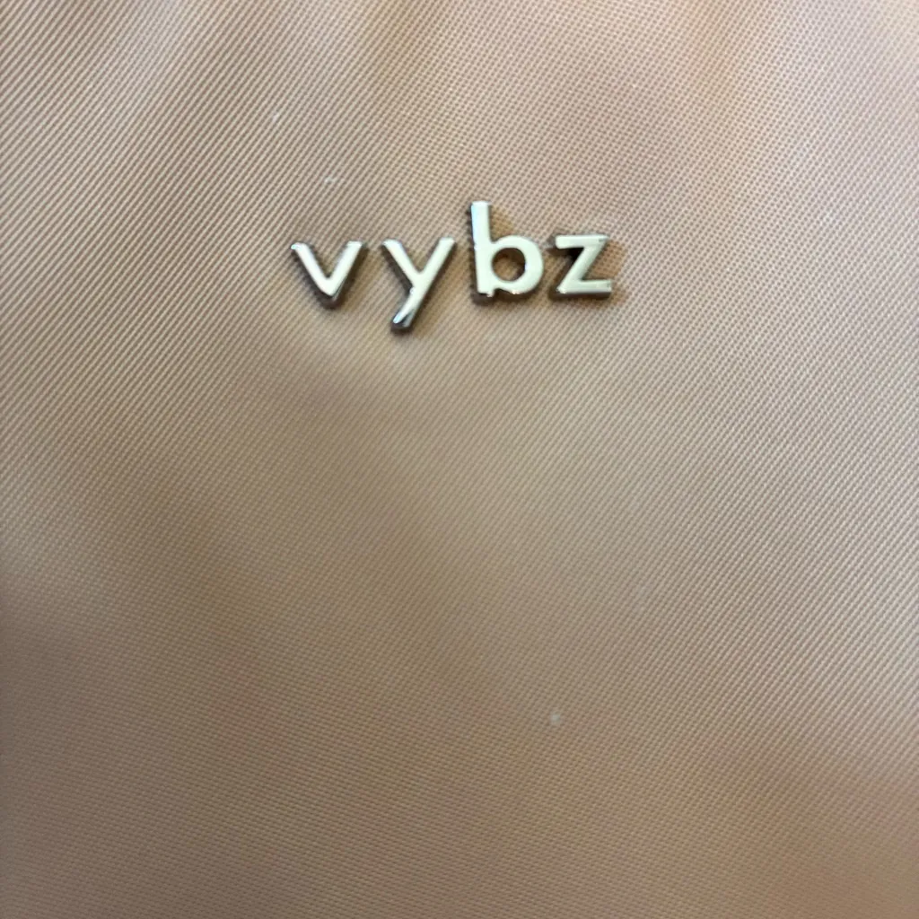 NWOT VYBZ Magnetic Pocket Pal w/Zippered Pocket & RFID Blocking Tan - Image 2