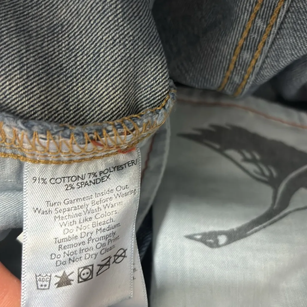 Eddie Bauer Curvy Boot Cut Blue Jeans‎ Size 6/32 - Image 7