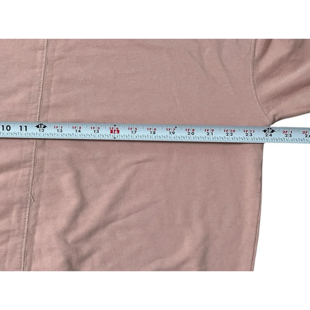 Flirtitude Active Wander Free Graphic Oversized Pink Cozy Sweatshirt Size S Boho - Image 7