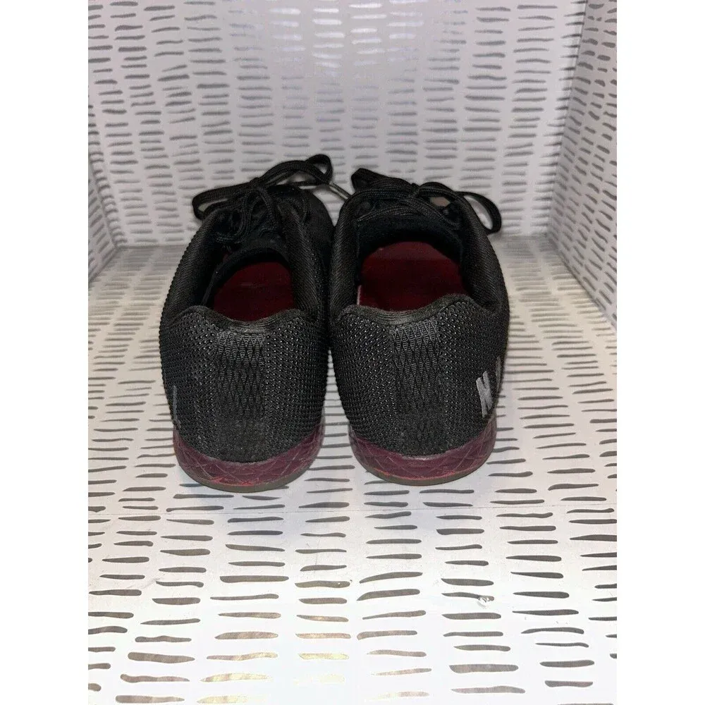 Nobull‎ Outwork Women’s Size 10.5 Black Athletic Crossfit Sneakers Red Gum Sole - Image 3