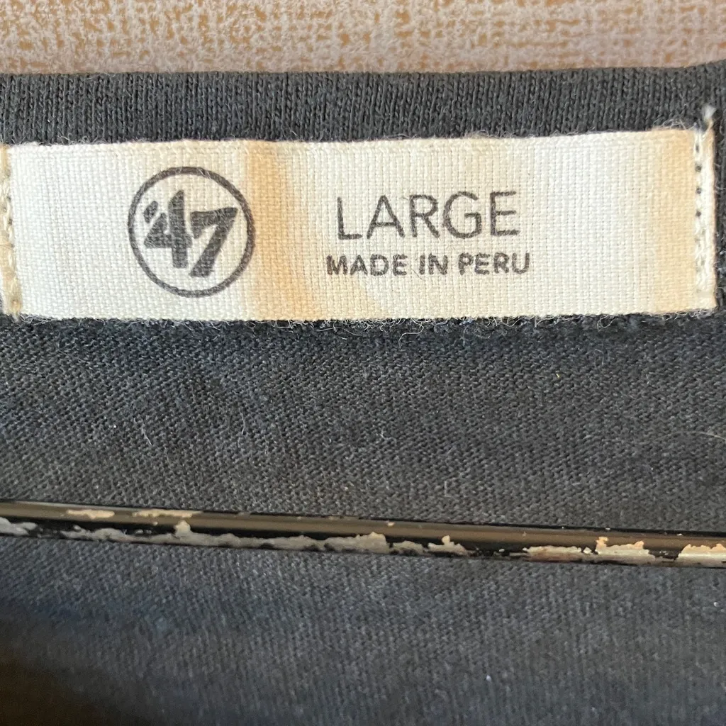 47 Brand Women's Black Michigan 2022 fiesta bowl tee large NWT - Image 2