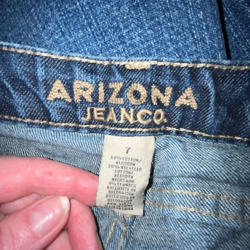 Arizona Jean Co. Vintage Y2K distressed blue jeans 7‎ - Image 5