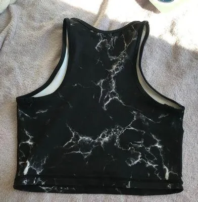 Buff Bunny Marble Crop Top  - Image 2