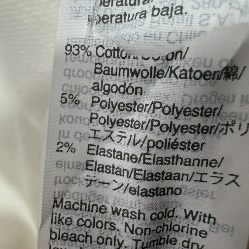 NWT Madewell The Perfect Vintage Jean Tile White Raw Hem‎ Size 33 - Image 13