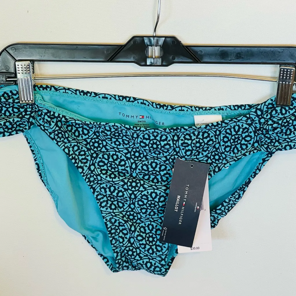 Tommy Hilfiger blue and black bikini bottoms - Image 5