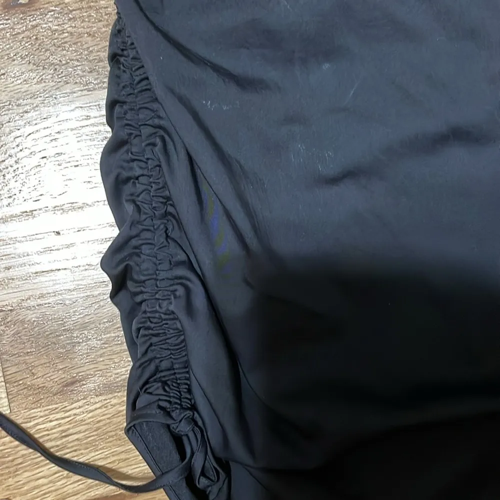 Zara Black One-Shoulder Sundress with Dolman Sleeves - Image 5