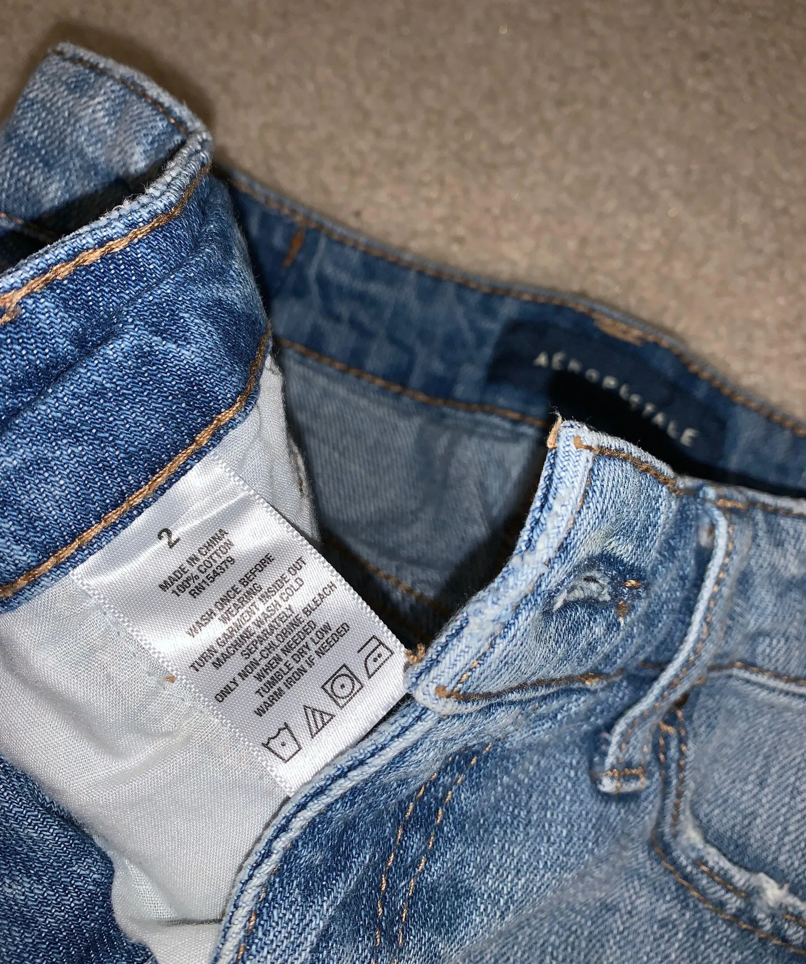 Aeropostale Denim Mini Skirt - Image 5