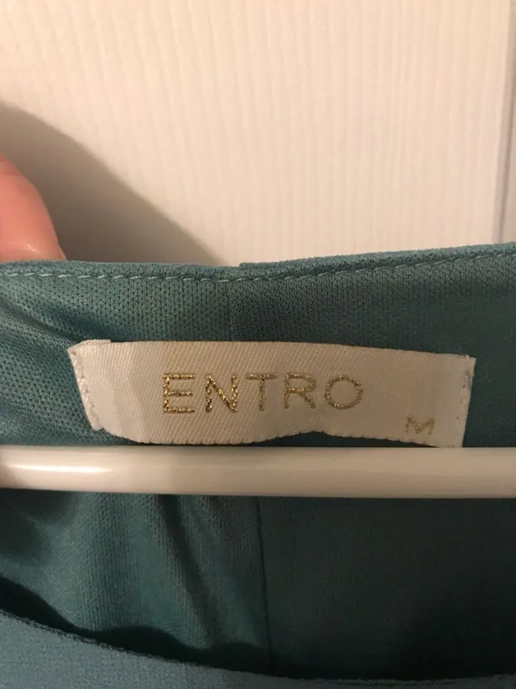 Teal Long Sleeve Dress - Image 3