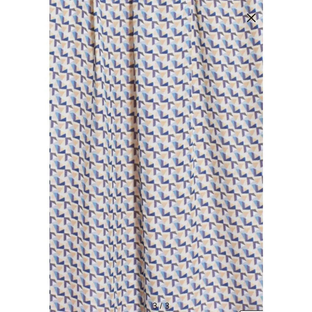 VINCE 100% Silk Printed Flowy Maxi Dress - Image 12