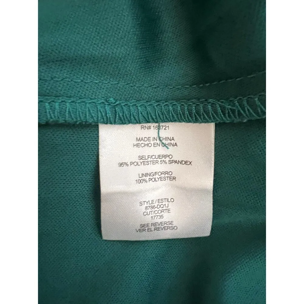 City studio green sequin fringe v - Image 8