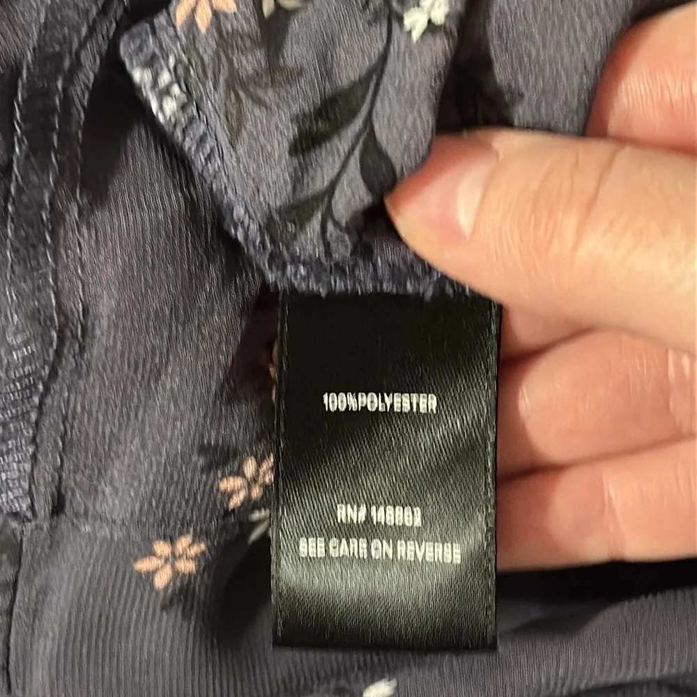 Torrid Gray Floral Georgette Chiffon Trench Jacket NWT Size 6 - Image 10