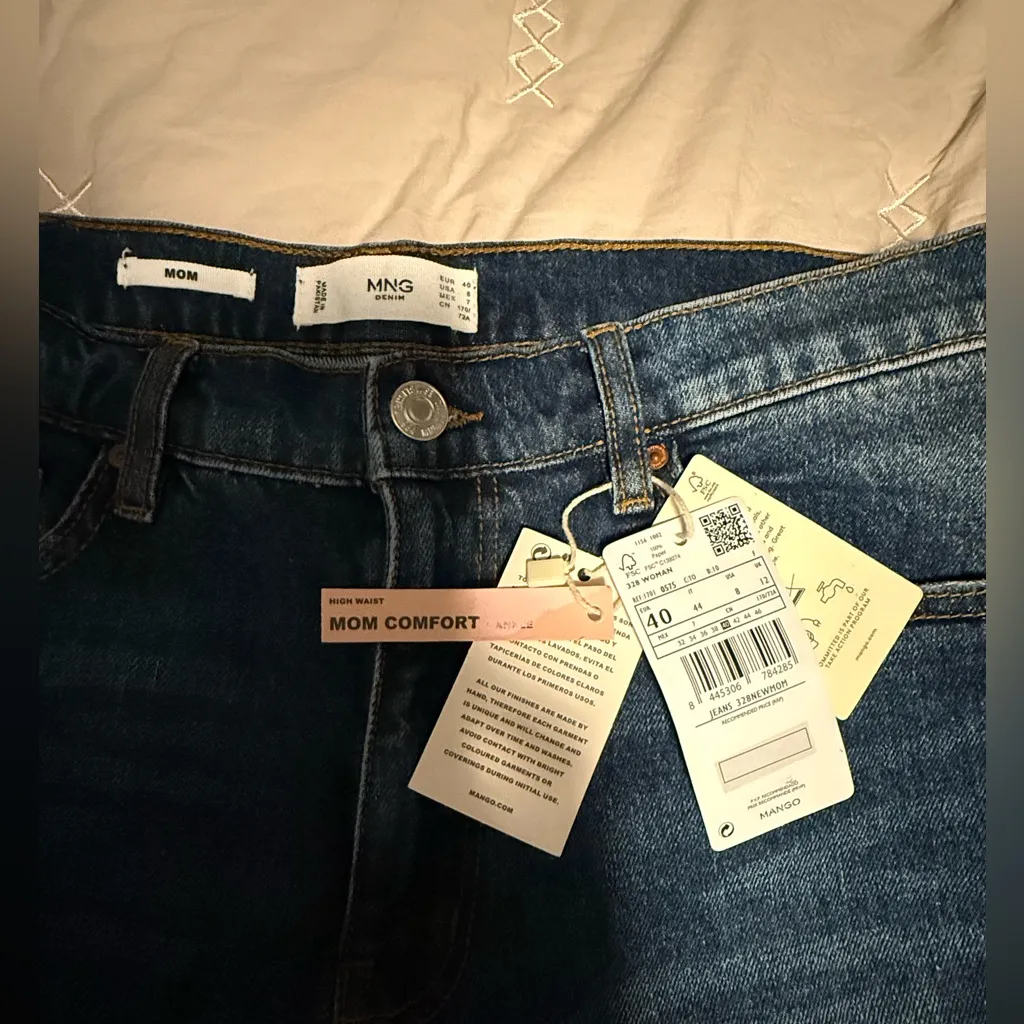 NWT Mango  MOM women’s Jeans size 8 - Image 6