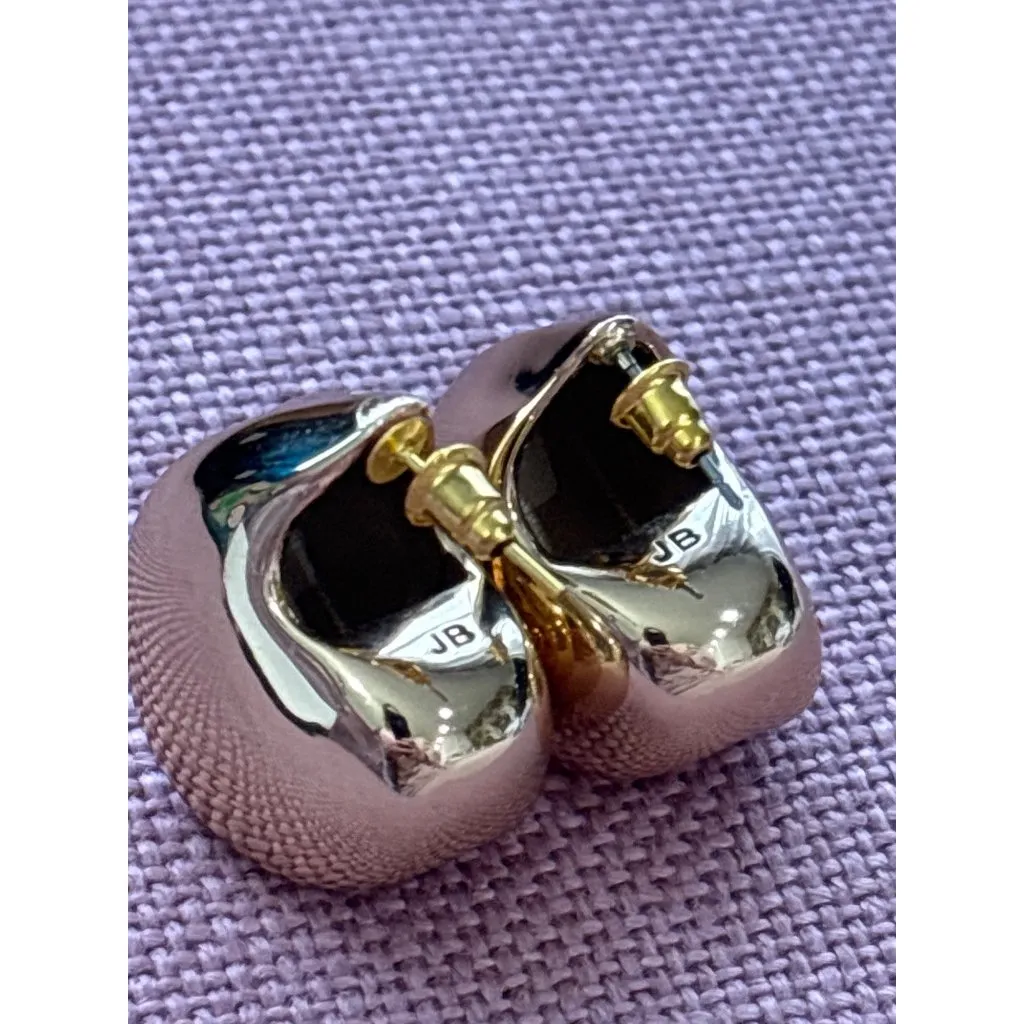 Jenny Bird Nouveaux Puff Earrings in Gold One Size Womens Jewelry - Image 5