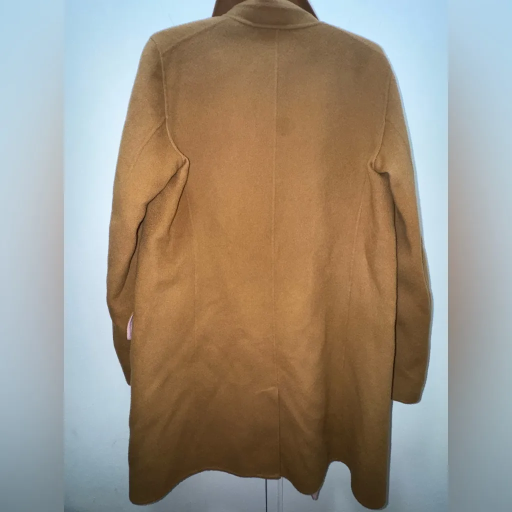 NWT $795 Veronica Beard Two Tone Senna Cashmere Wool Coat Size 6 - Image 5