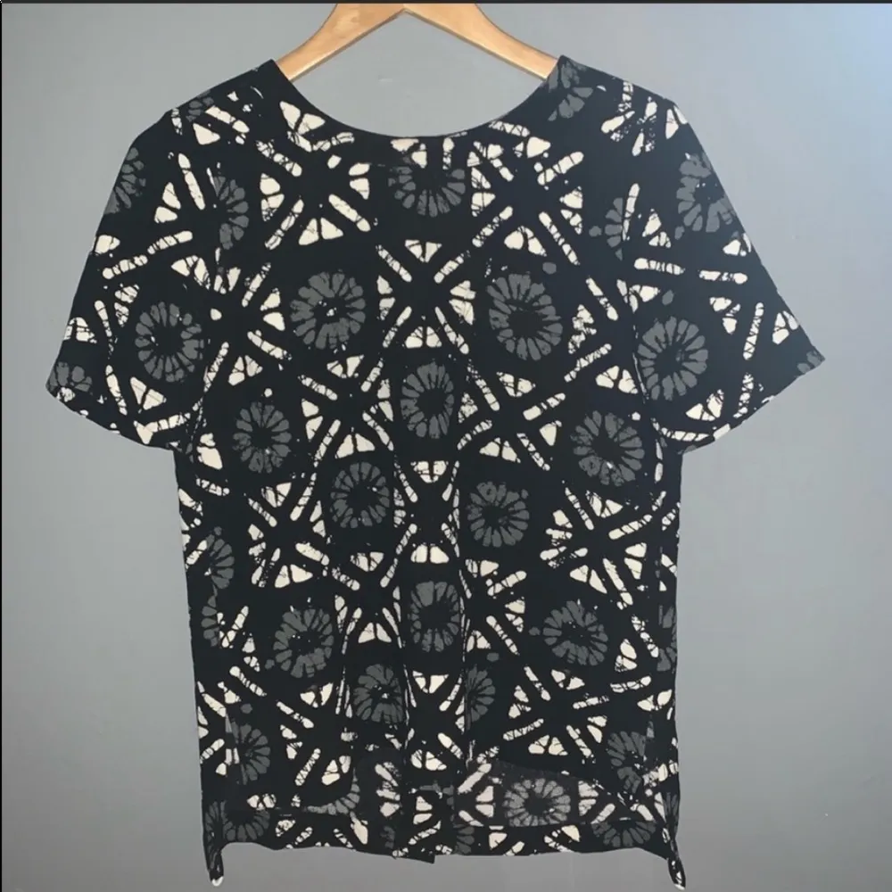 NWT madewell black floral high low top - Image 5