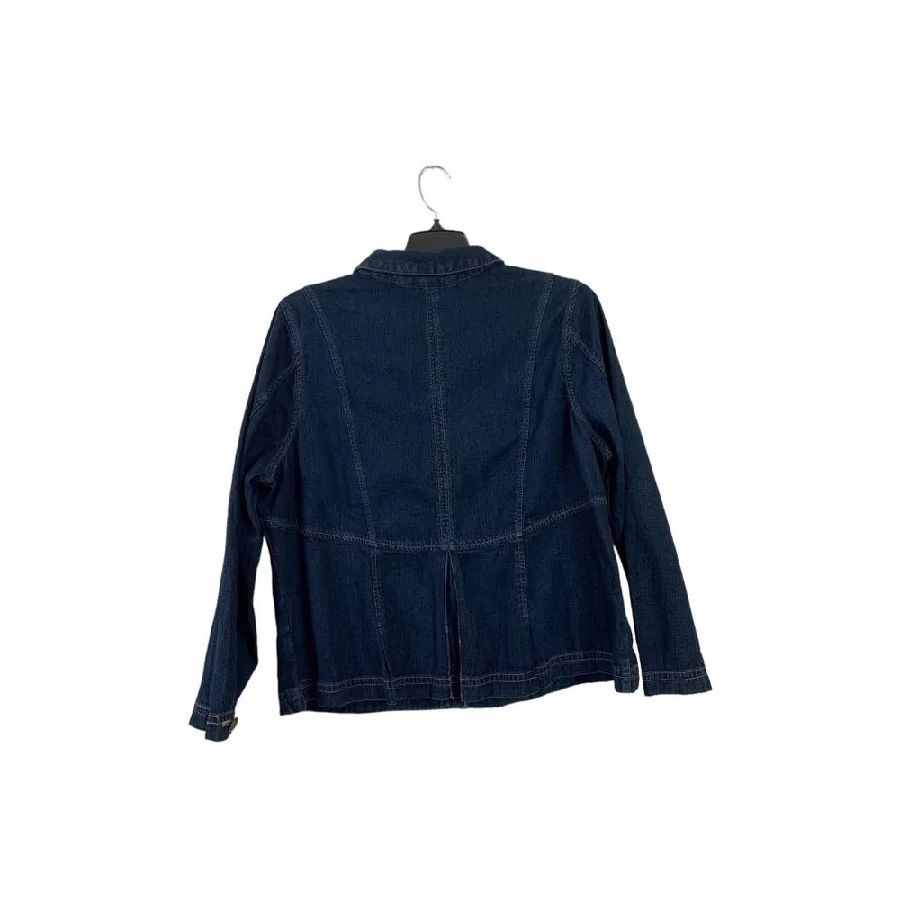 CJ Banks Women's Denim Jean Jacket - Image 2