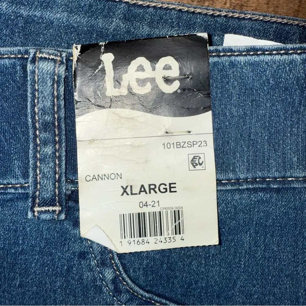 LEE Cannon Blue Denim Jeans Women’s Size X- Large New with Tags - Image 4
