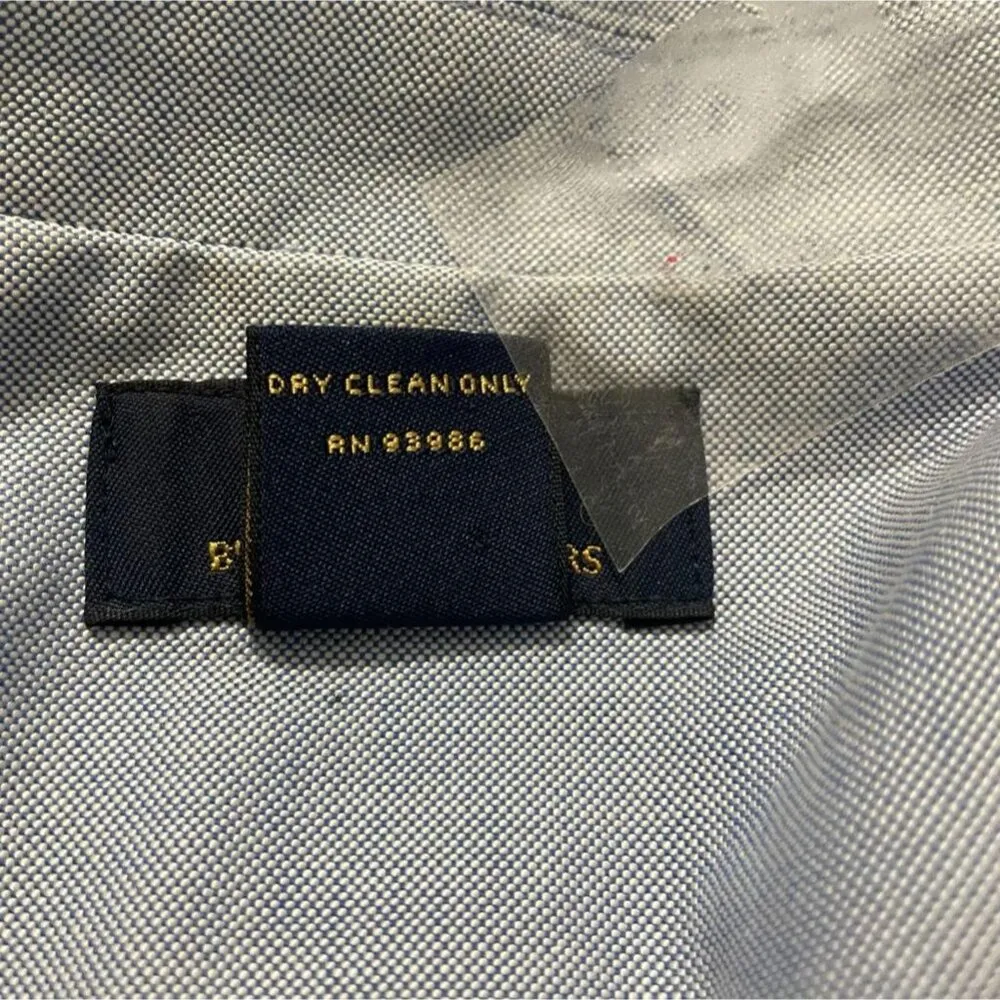 346 Brooks Brothers Size 8  Top Blouse Jacket Blazer Button Down Collared - Image 7