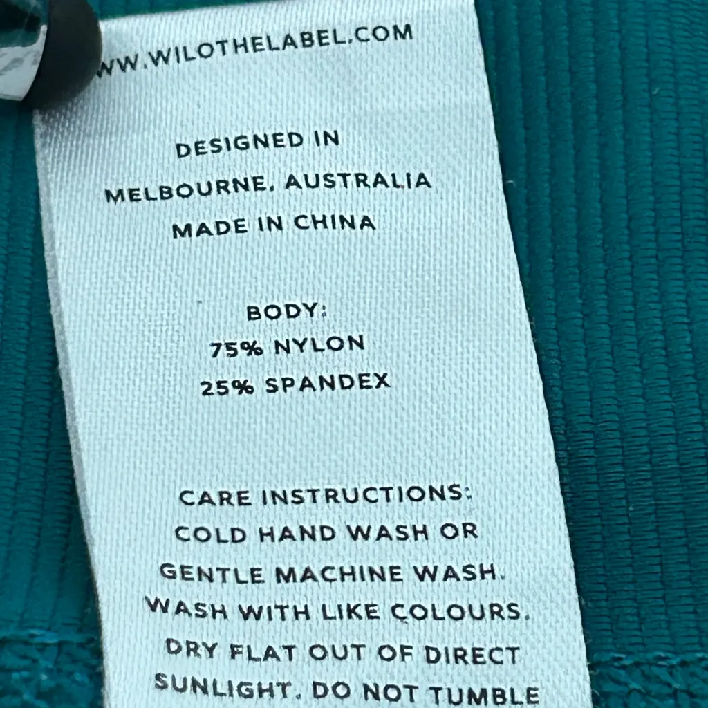 Wilo The Label Ruched Biker Shorts Green Size L Size L - Image 10