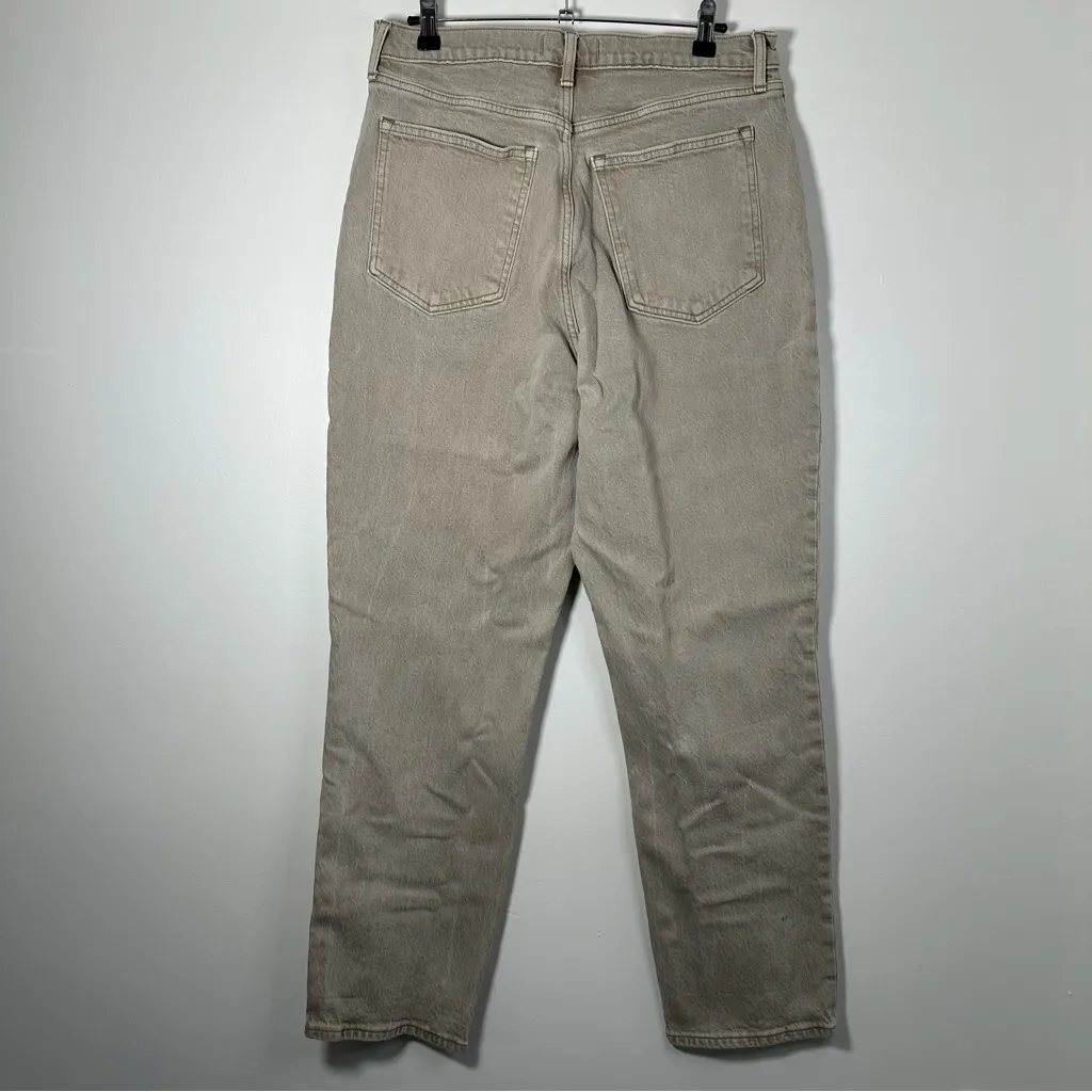 Abercrombie & Fitch Women’s The 90s Straight Ultra High Rise Curve Love Size 14 - Image 2