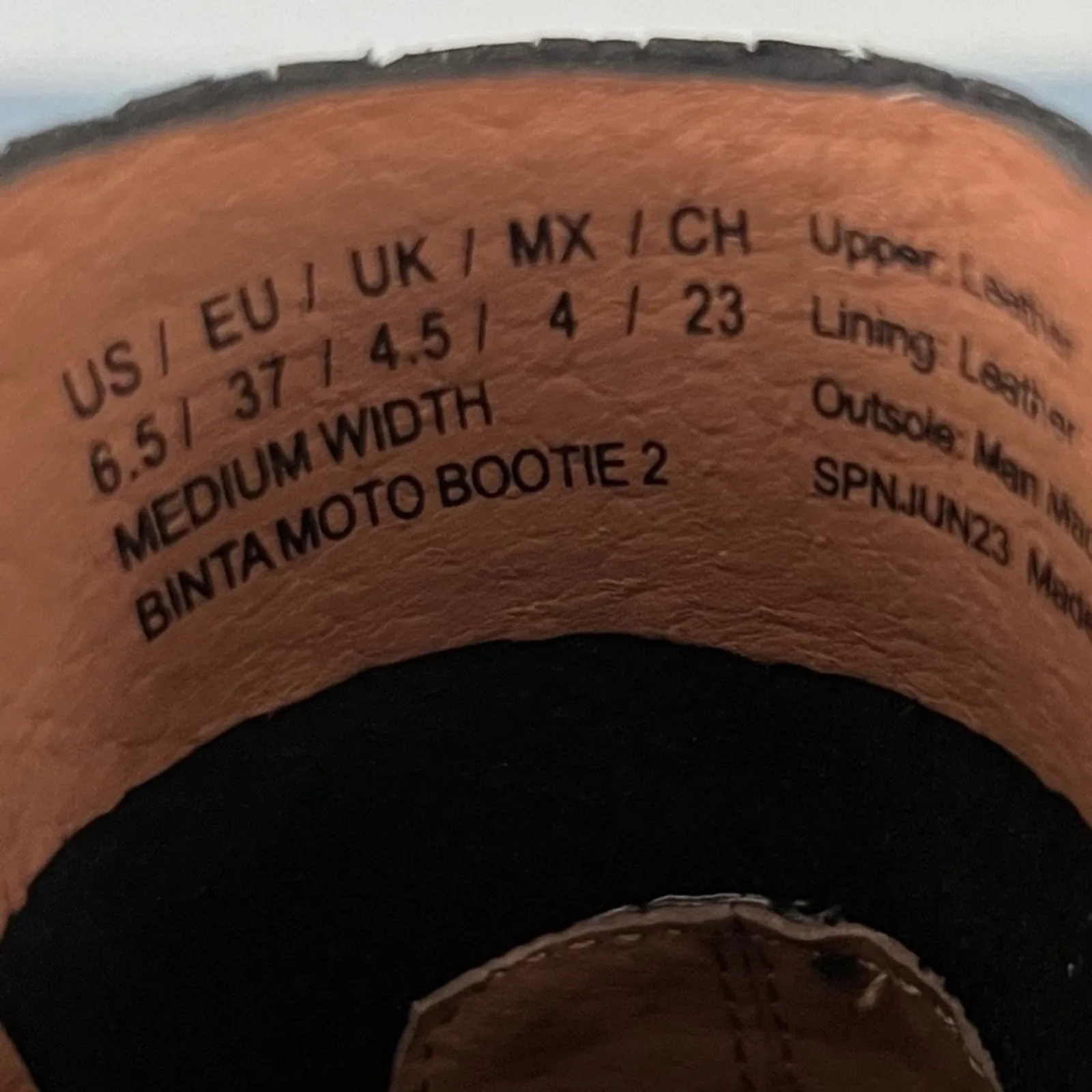 Gentle Souls by Kenneth Cole Best Slit Moto 2 Black Leather Ankle Boots - Image 9