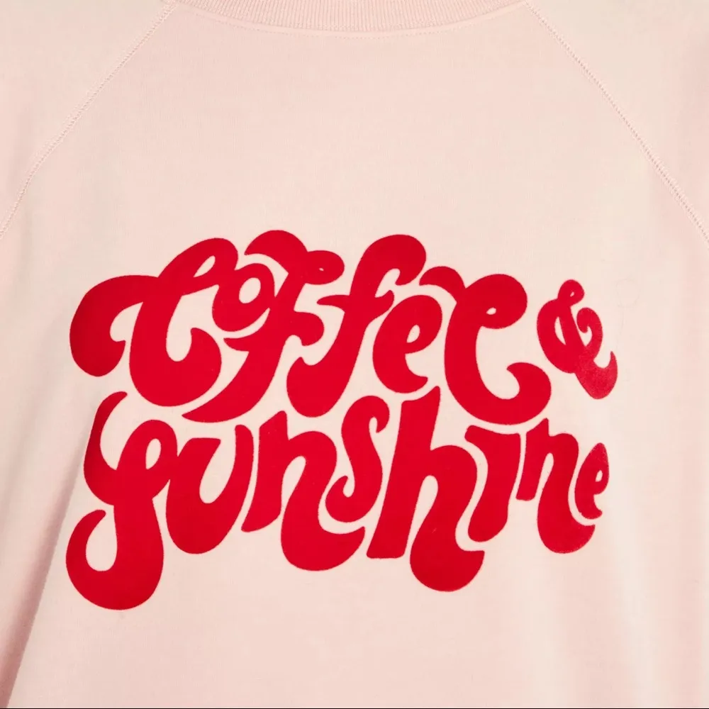 Wildfox Coffee & Sunshine oversized sweatshirt - Image 3