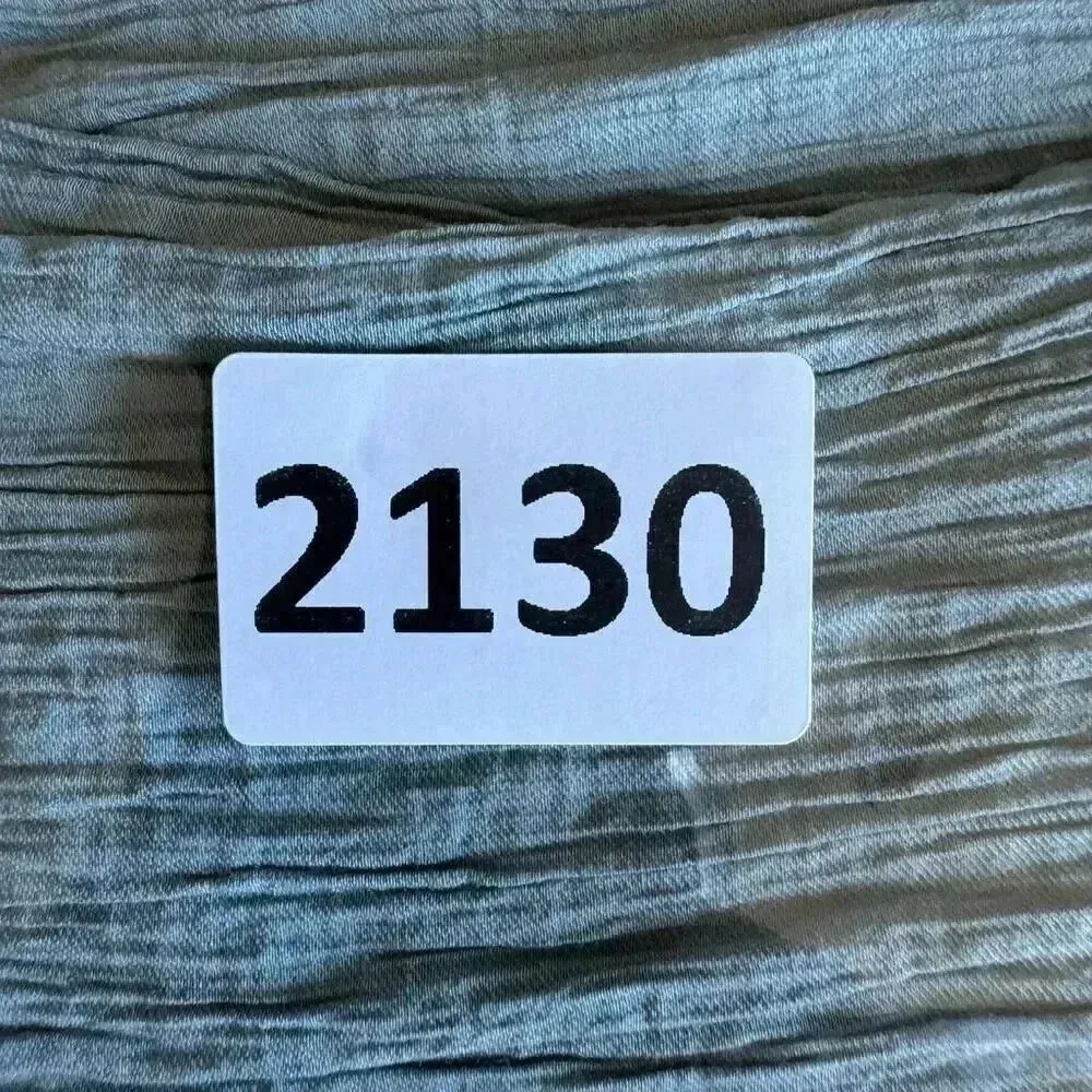 Zara Green Viscose Wide Leg Y2K  Drawstring Waist High Rise Pants SZ XS #2130 - Image 15