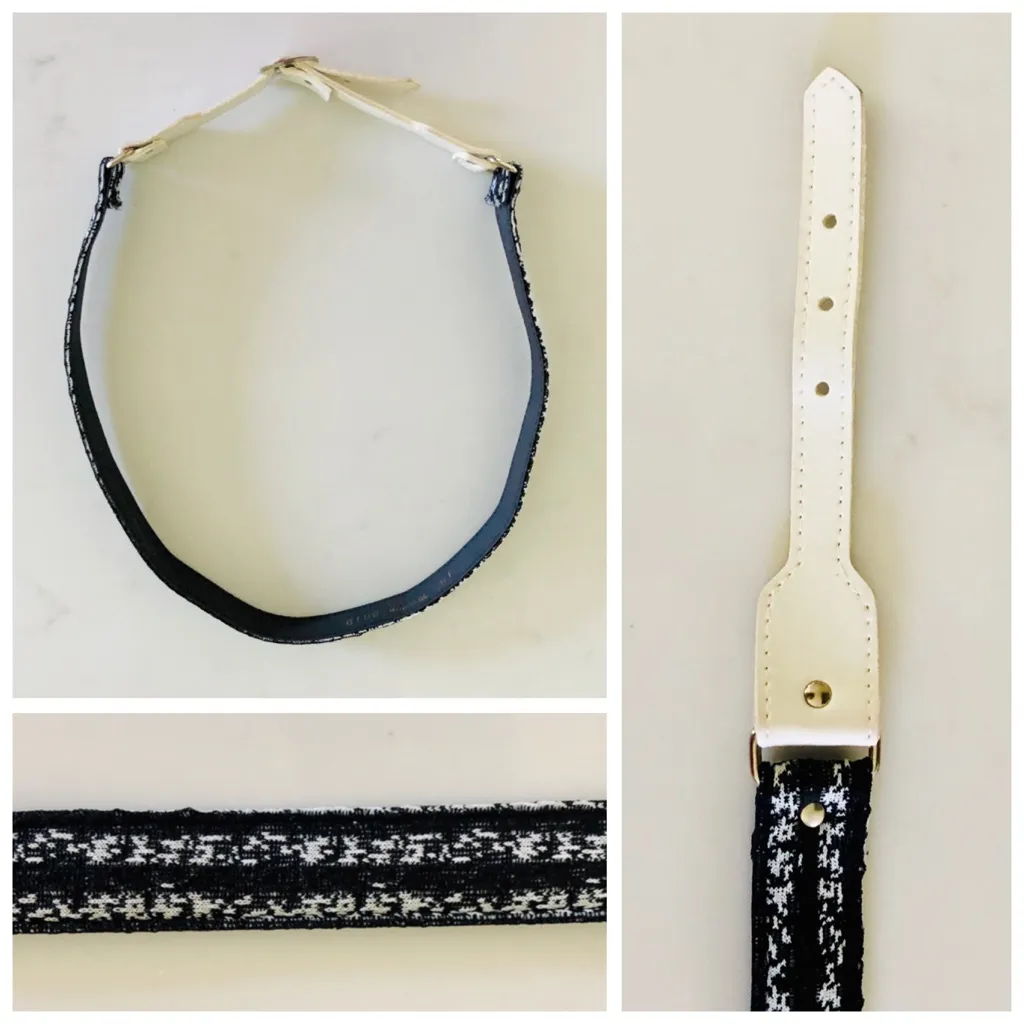 VTG Marilyn Belt: Black & White, Two - Image 2