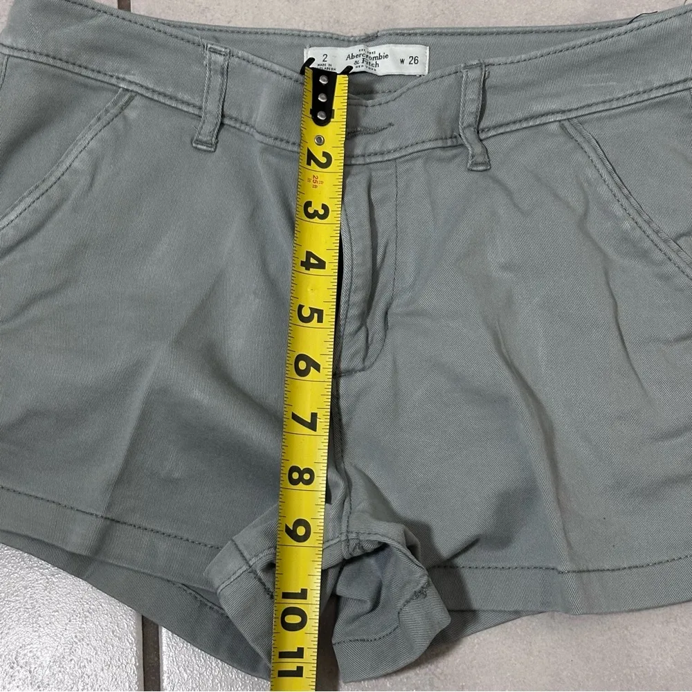 Abercrombie & Fitch Women Casual Gray Shorts size‎ 2 - Image 5