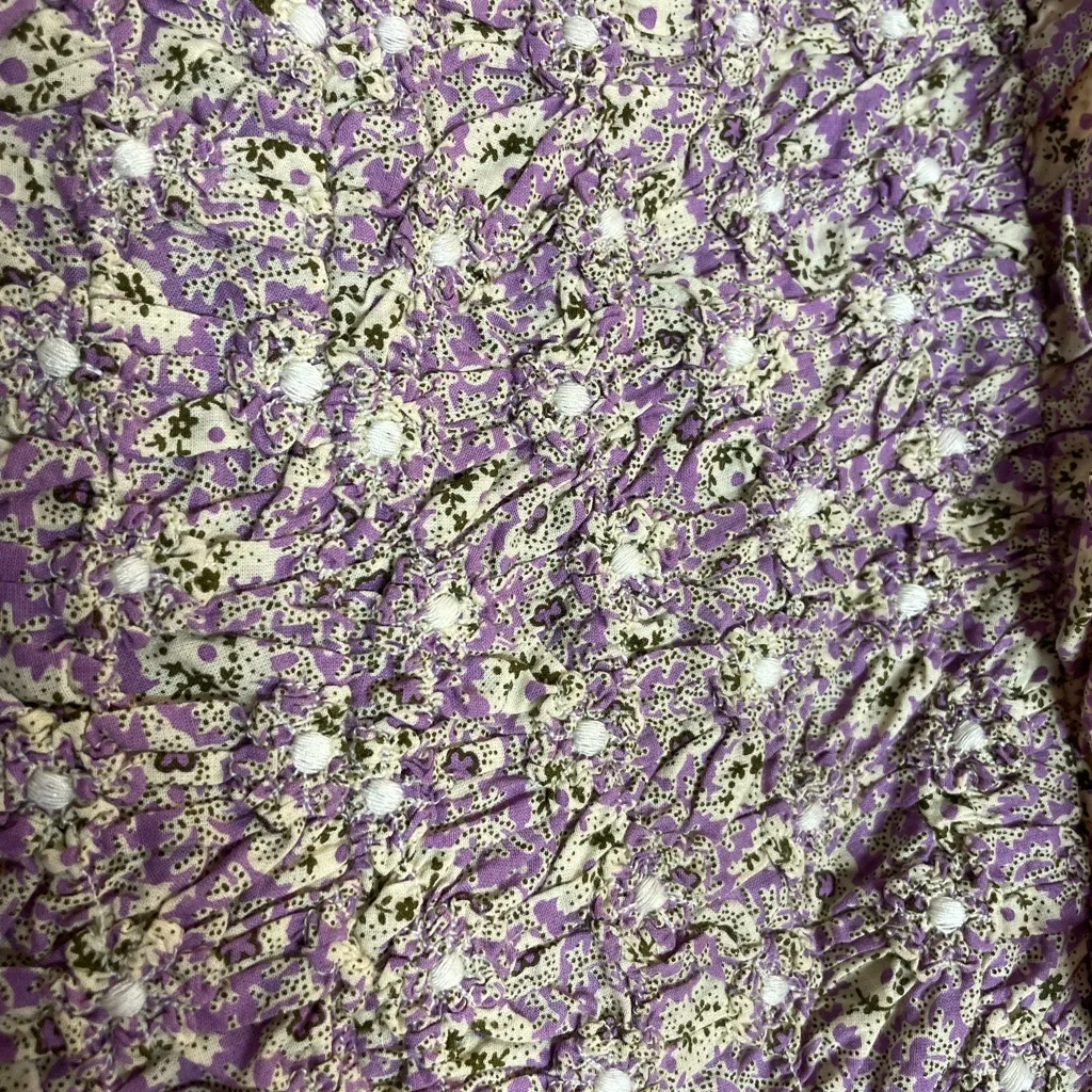 NWT Sea New York Purple Floral Mini Dress - Image 3