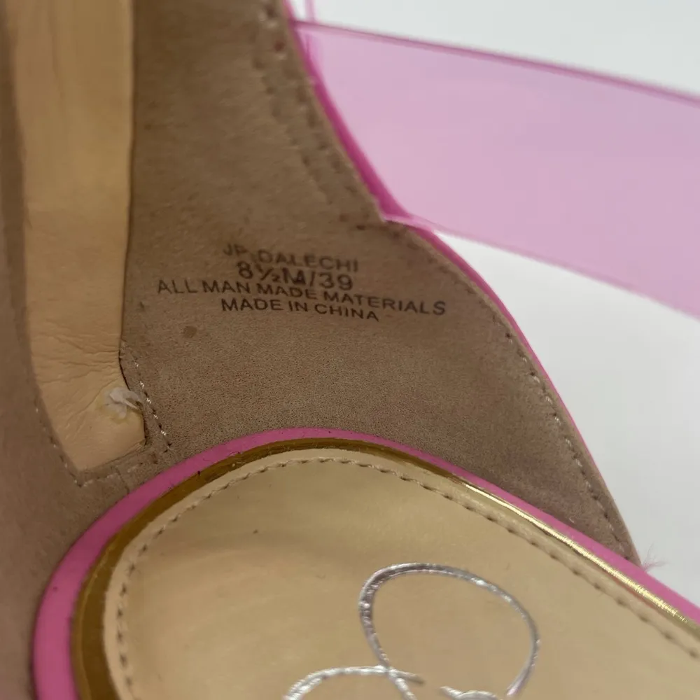 Jessica Simpson New Women's Dalechi High Heel Translucent Ankle Strap Stiletto - Image 11