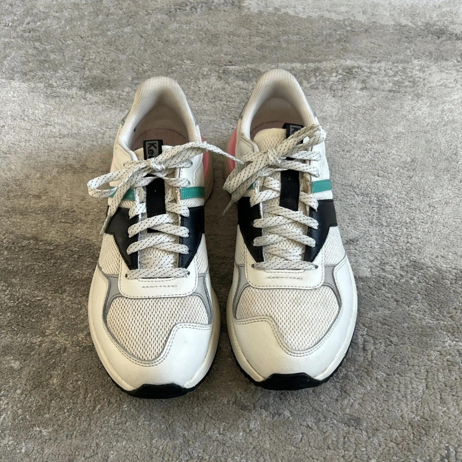 Keds Tiasa Trail Shoes Womens 10 White Pink Sneakers Style# KC66553 - Image 3