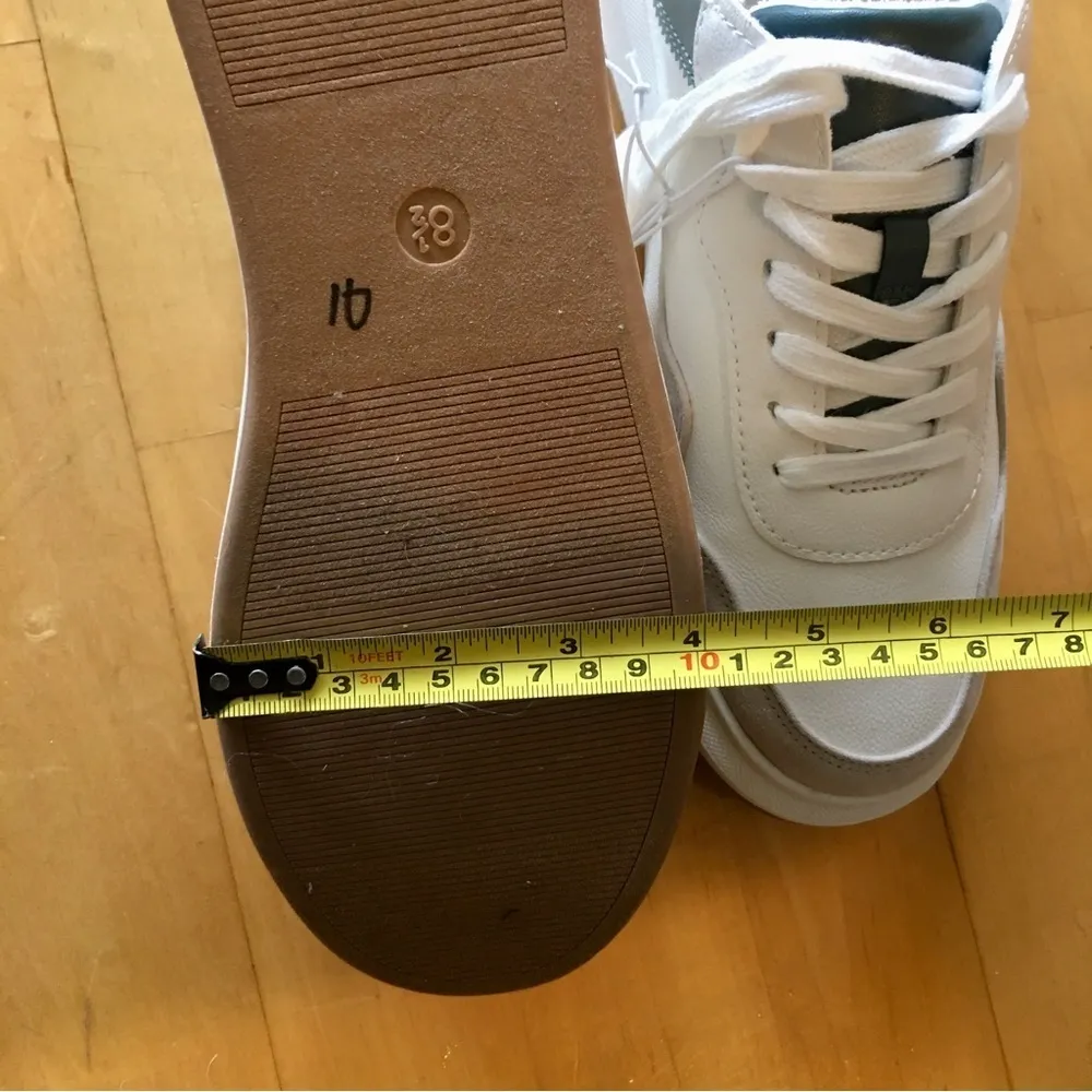 Universal Thread Women’s Faux Leather Sneakers, Colorblock, Colorful, 8.5 - Image 9