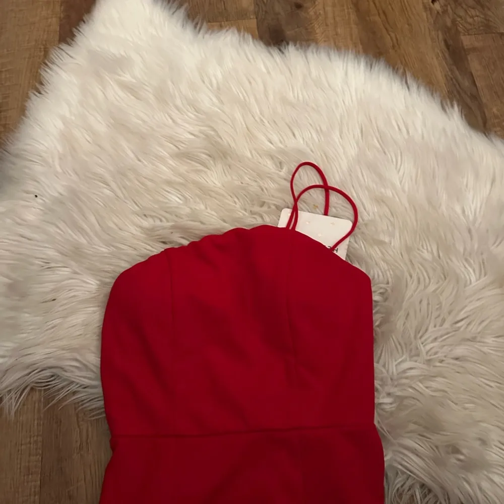 HELLO MOLLY Ballroom Blitz Midi Dress In Red - Image 8