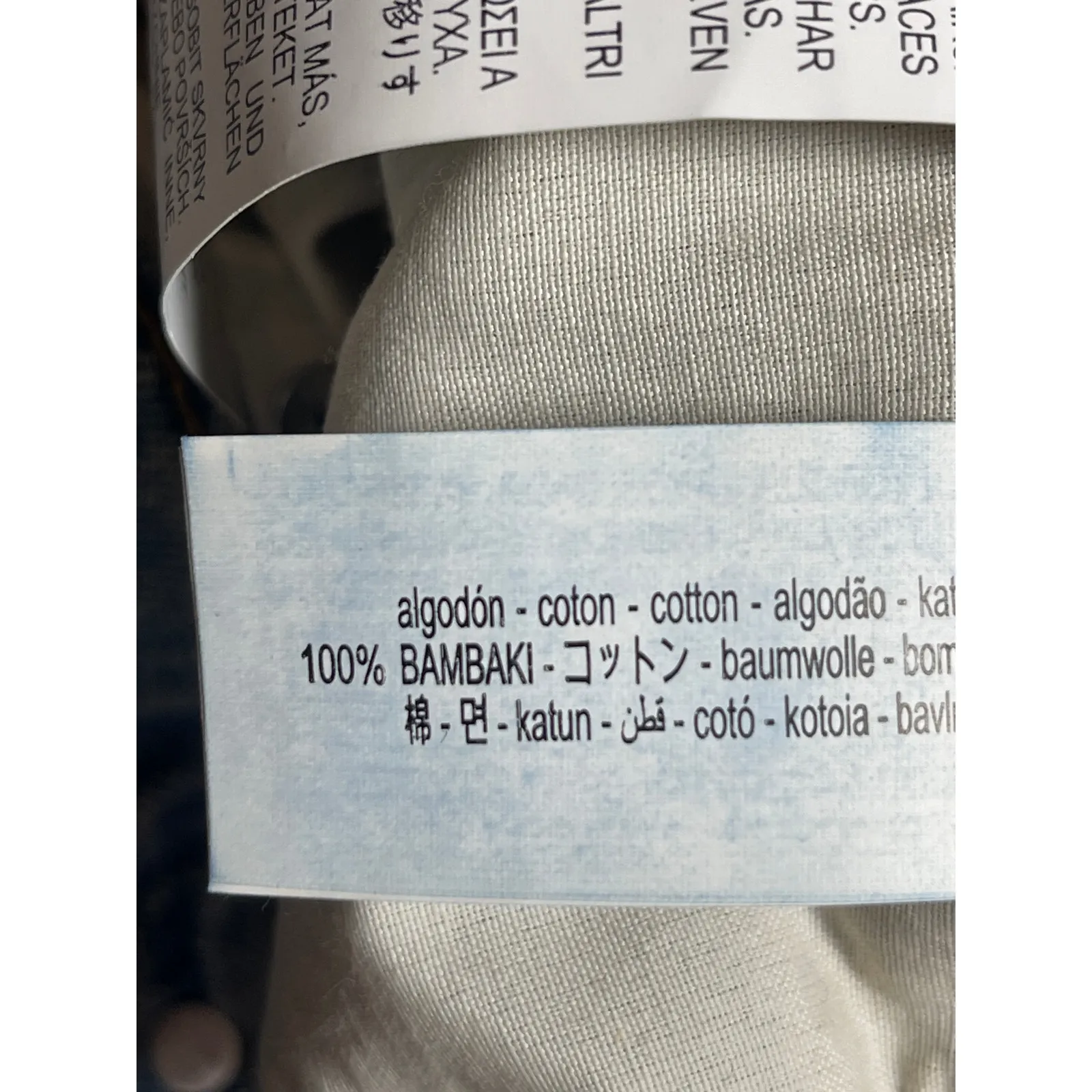 NEW Zara Women's Blue High Waisted Faded Straight Wide Leg Denim Jeans Pants 6 - Image 4