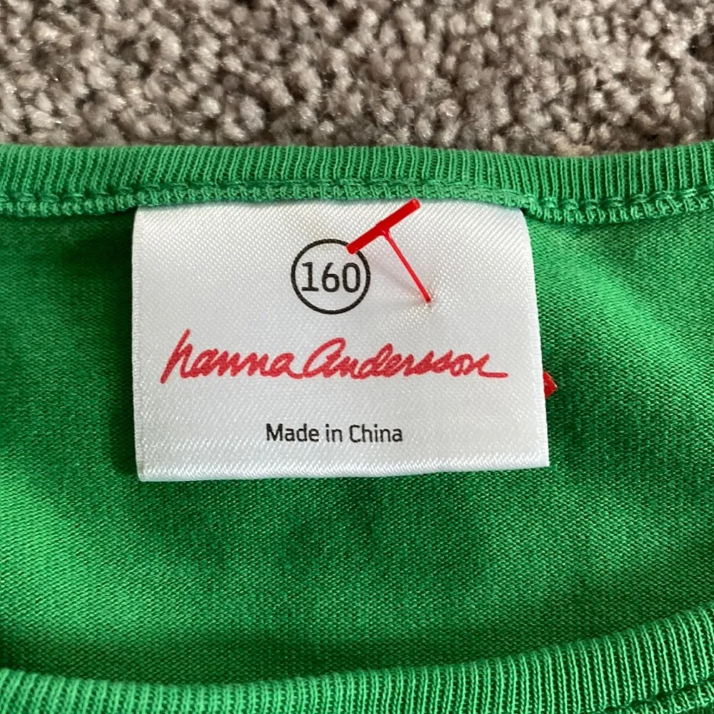 Hanna Anderrson Fruit Pajama Top SIZE 160 Green - Image 3