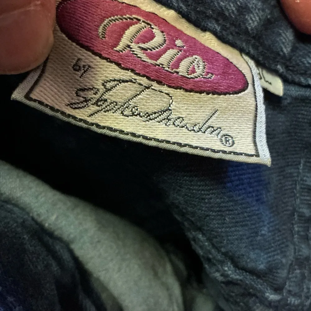 Vtg 90s Rio high waist mom jeans Blue Size 28 - Image 2