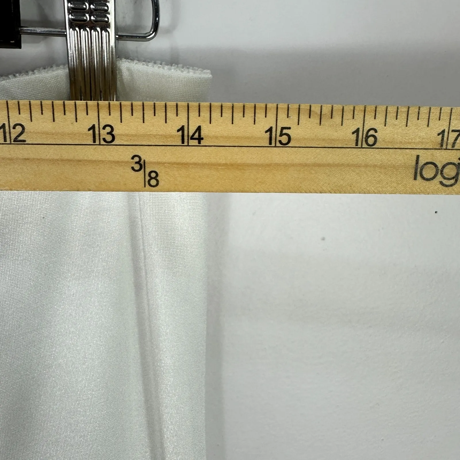 Vtg Vanity Fair Shapewear Capri Leggings 4XL White Nylon Stretch Smoothing 9940 - Image 6