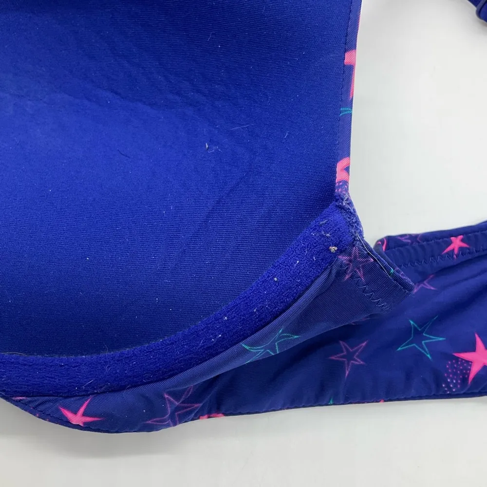 VICTORIAS SECRET BLUE WITH STARS PUSH UP BRA - Image 6