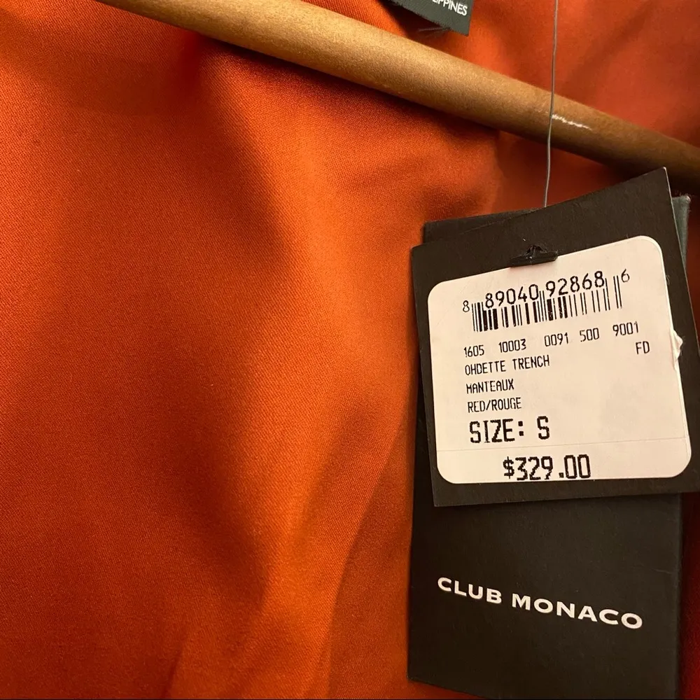 Club Monaco Ohdette Trench Coat - Image 8