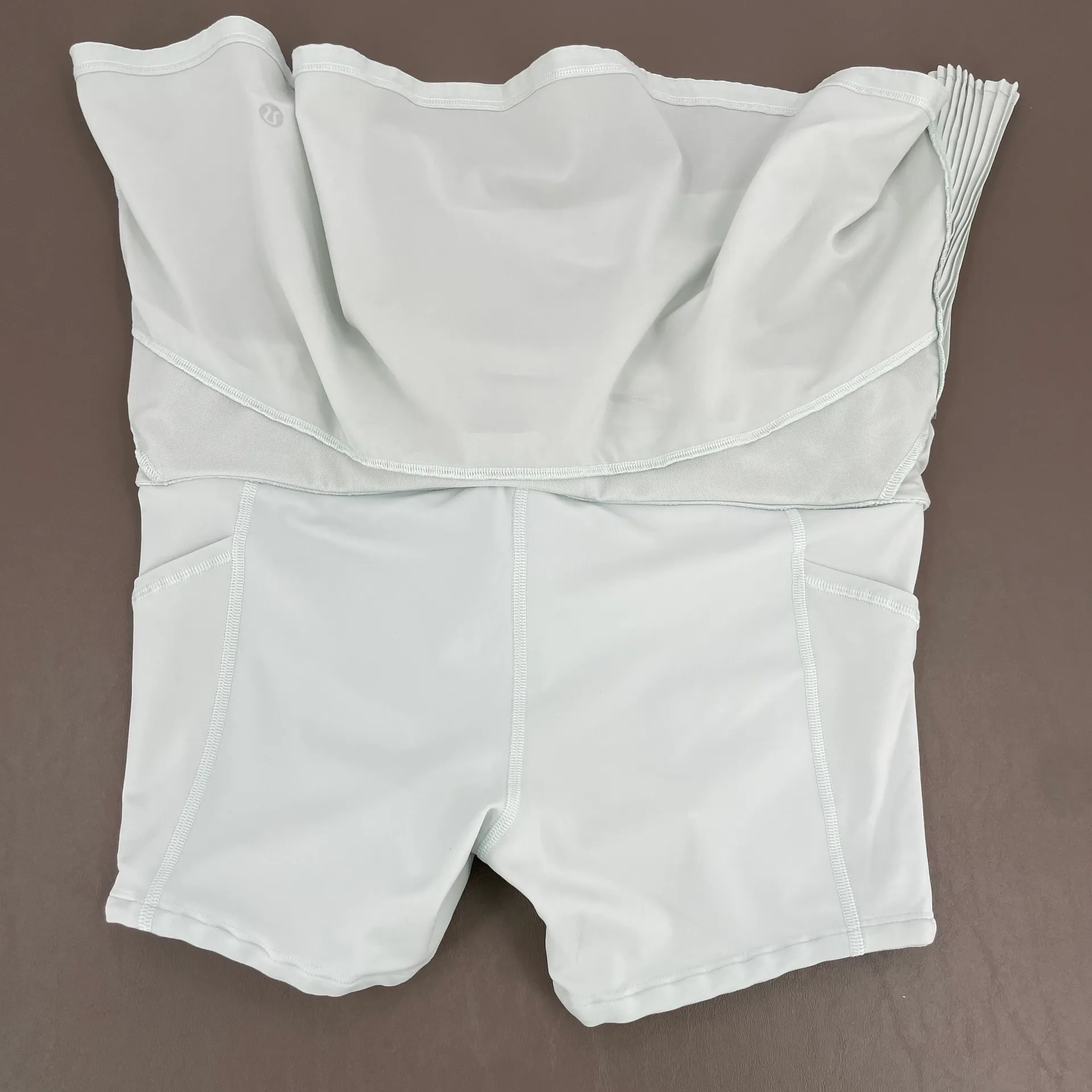 Play Off The Pleats Skirt Springtime Mint Green Athletic Skort Size 6 - Image 8