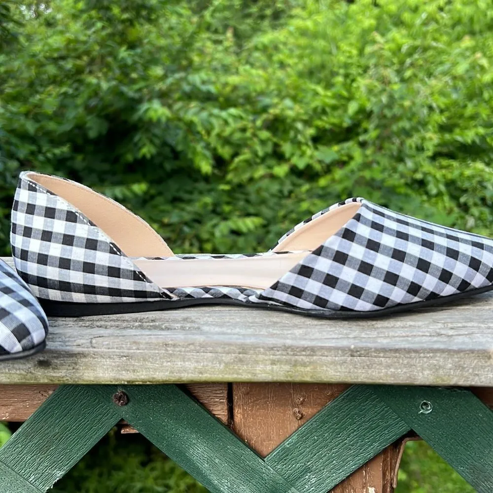 Forever21 Slip on * Black/White Checkered Shoes Sz 7.5 NWOT - Image 2