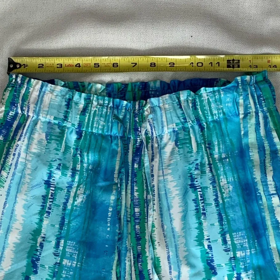 NEW TYLER BOE palmer‎ tie dye pant in multi Blue Size M - Image 7