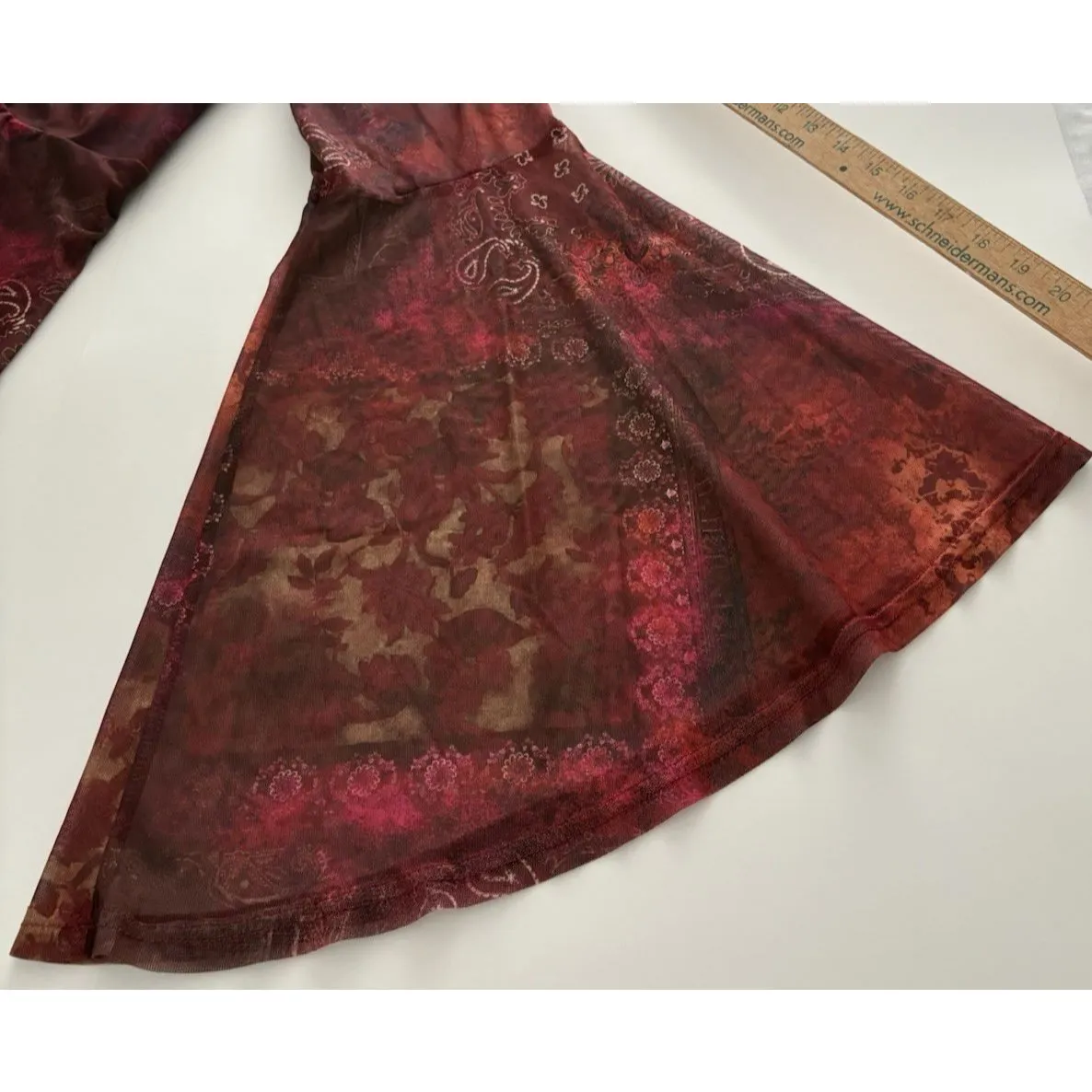 Cider Babydoll Top Size 2X Forest Fairy Bell Sleeve Whimsigoth Vampire Fantasy - Image 16