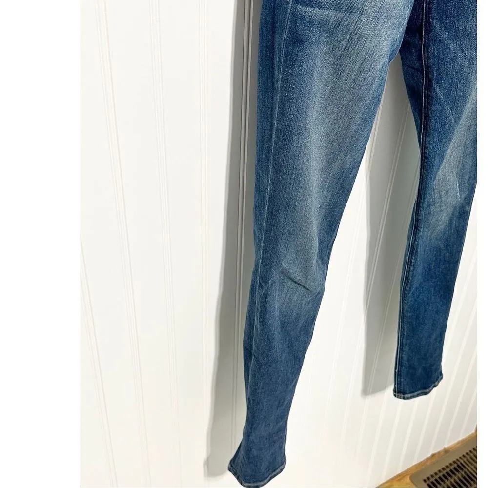 McGuire Women's Newton‎ Skinny Jeans Blue Medium Wash Distressed Pockets Size 24 - Image 5