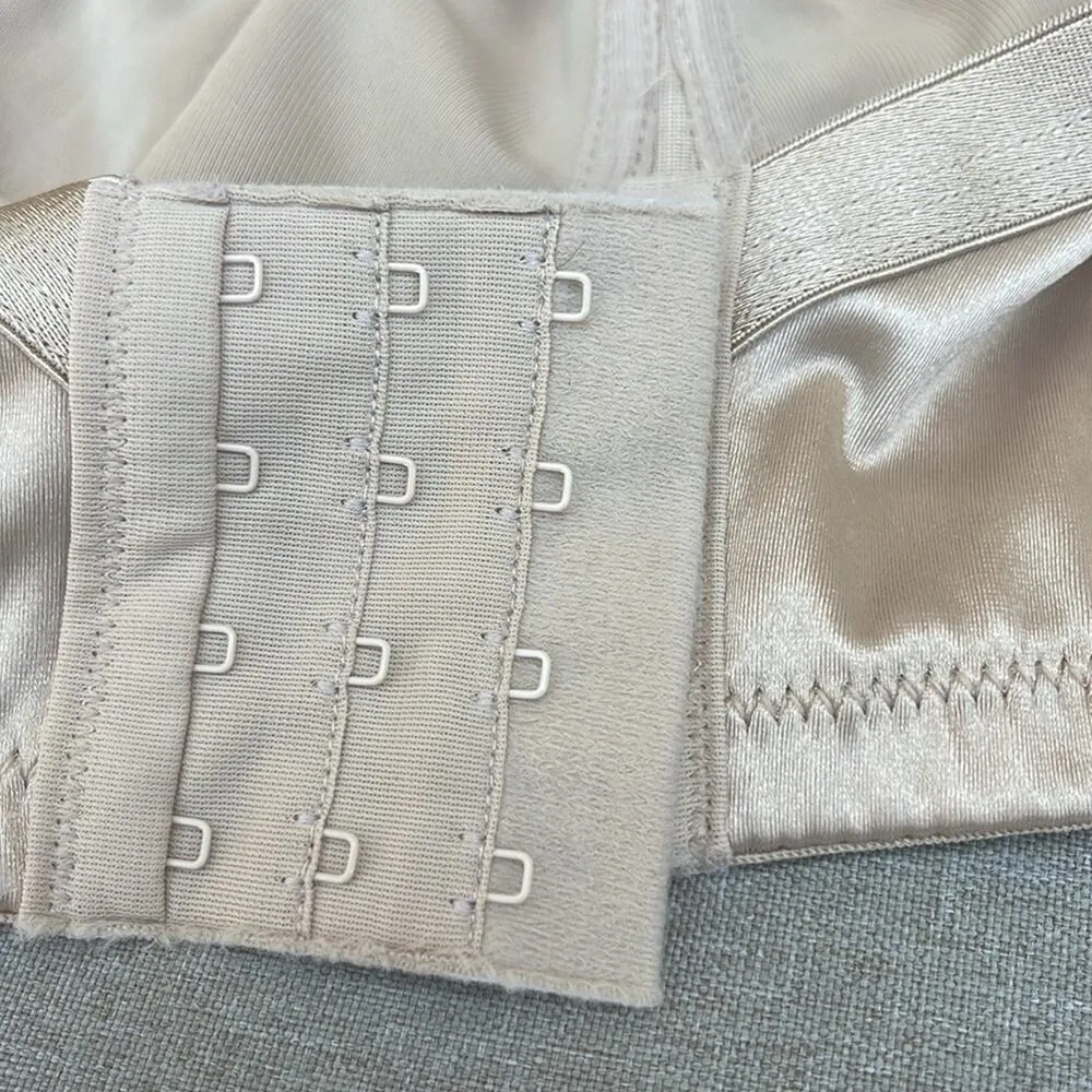 Playtex wirefree bra style 4745 beige/tan 4 hooks size 44DD - Image 4