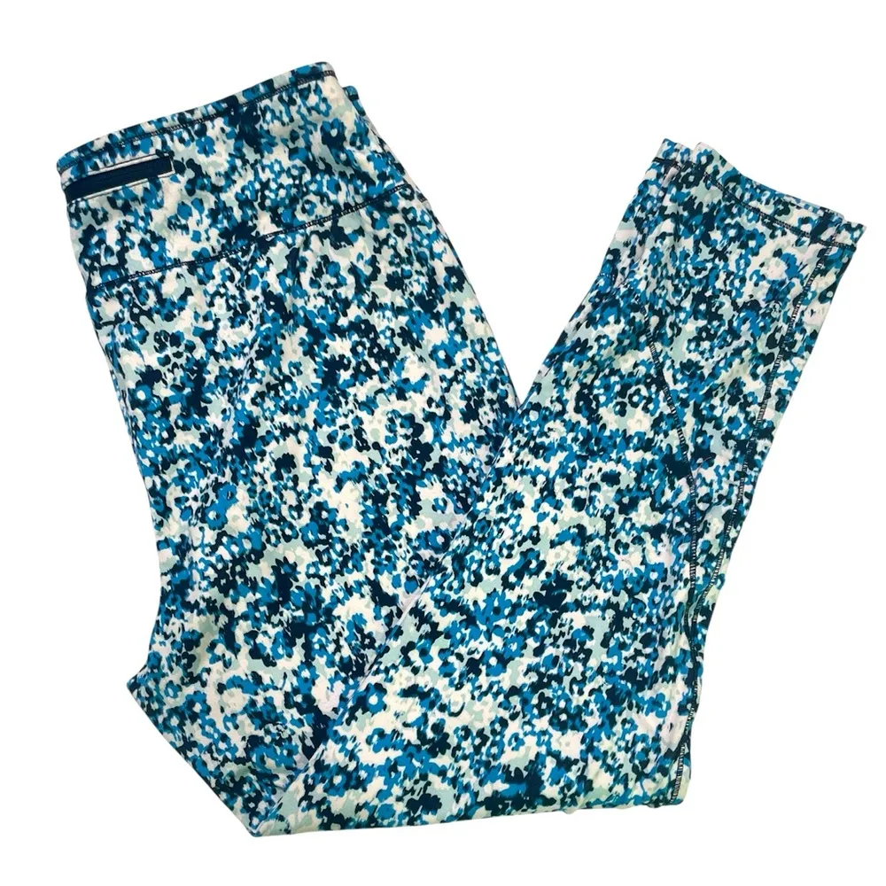 T by Talbots comfort yoga 7/8 active ankle crop high waist zip back pocket - Image 4